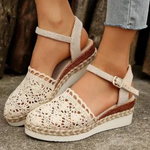 Addison™ - Stylish Boho Wedges