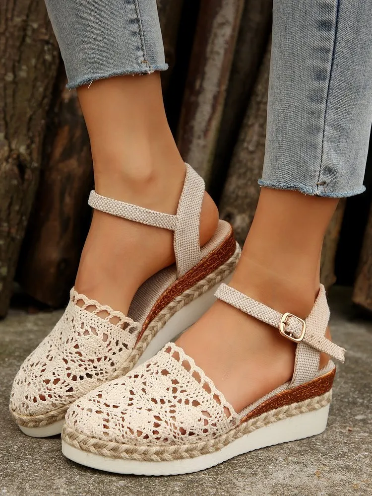Addison™ - Stylish Boho Wedges