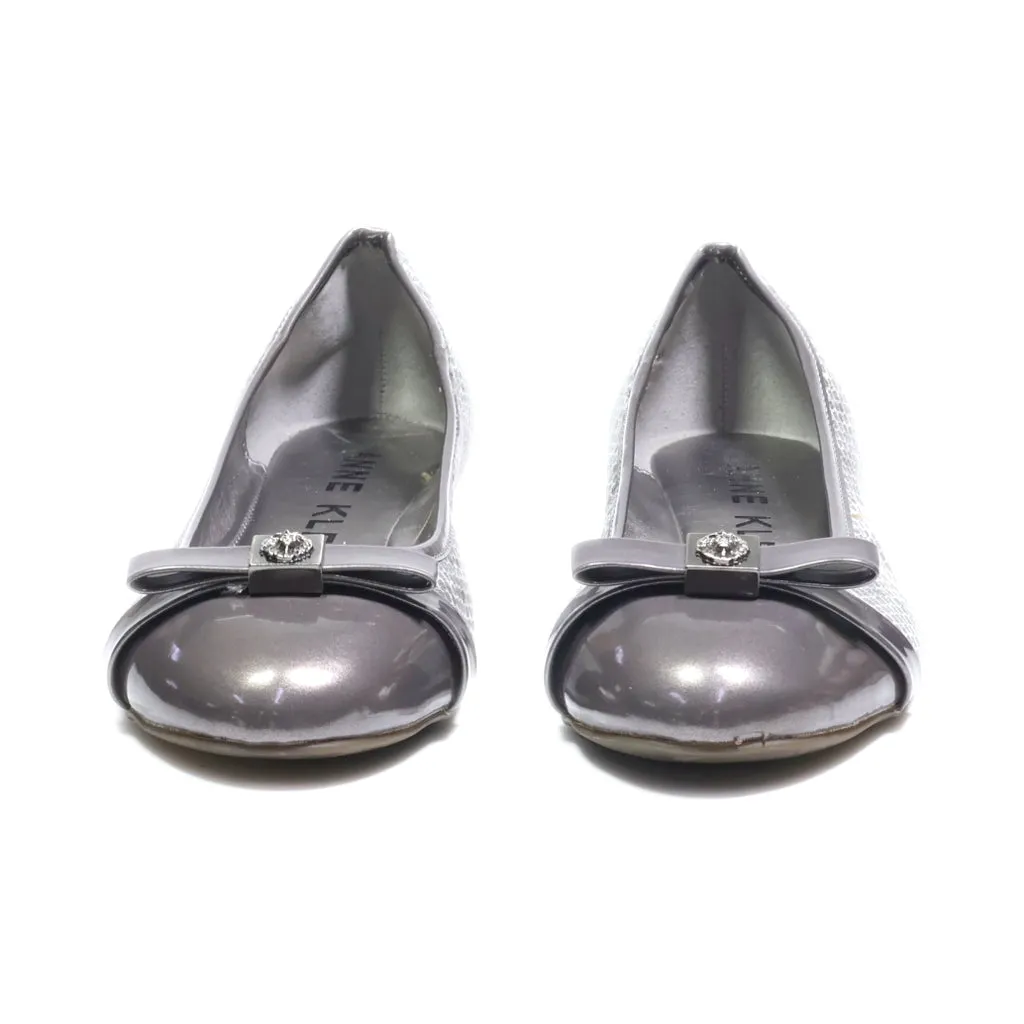Anne Klein Ballerinas Leather White Colour For Women