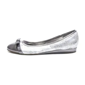 Anne Klein Ballerinas Leather White Colour For Women