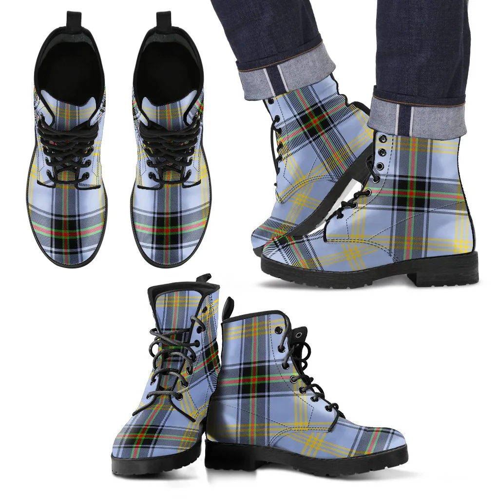 Bell of the Borders Tartan Leather Boots