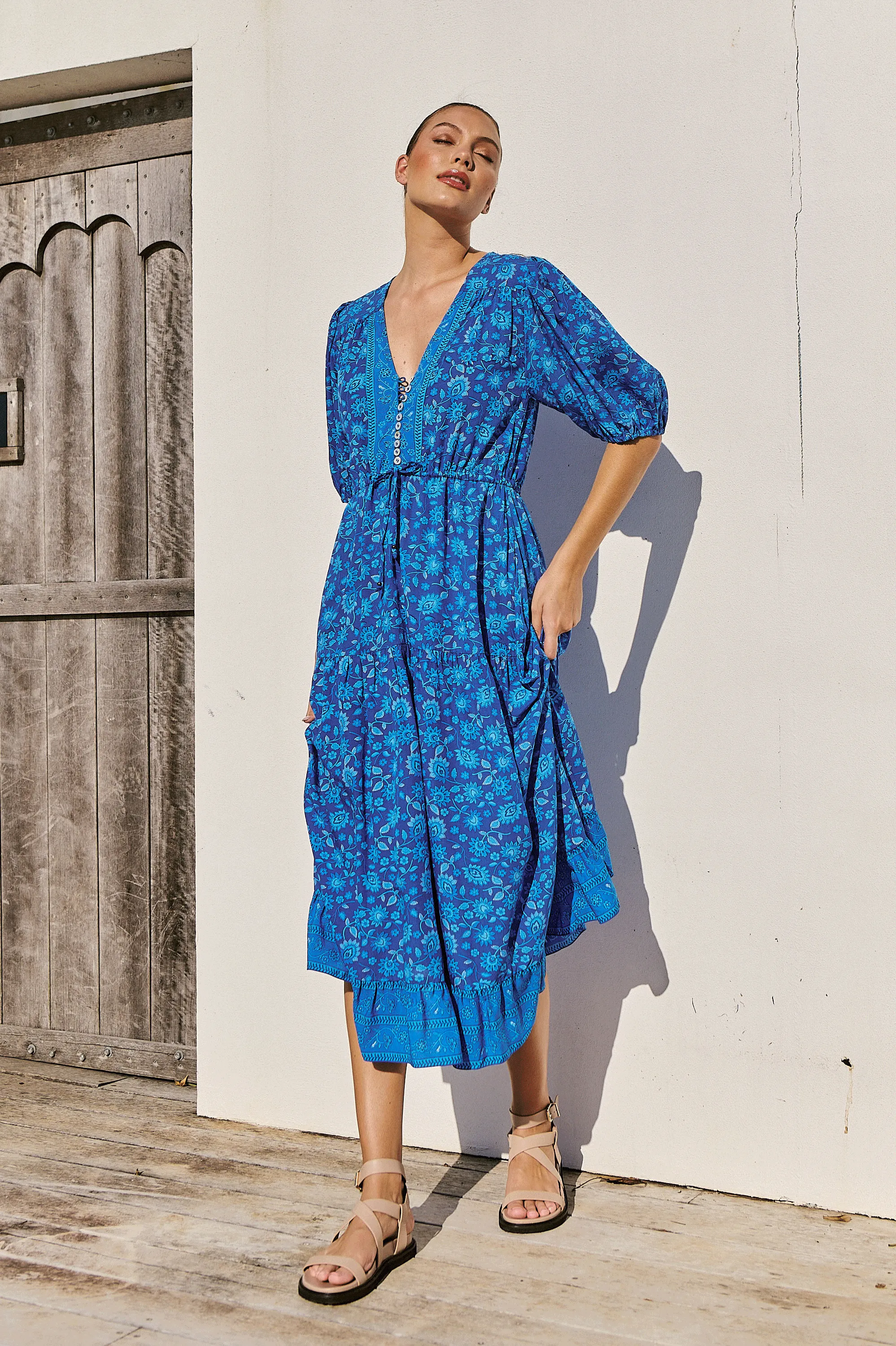 Boho Drifter MAXI | Blue Hawaii