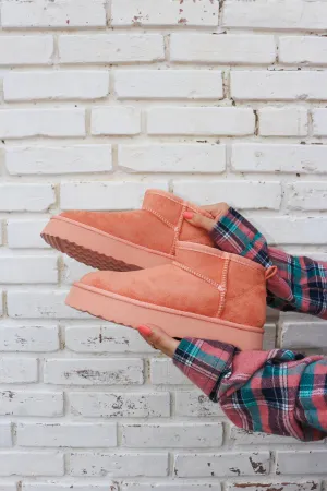 Breckenridge Rose Suede Matisse Booties