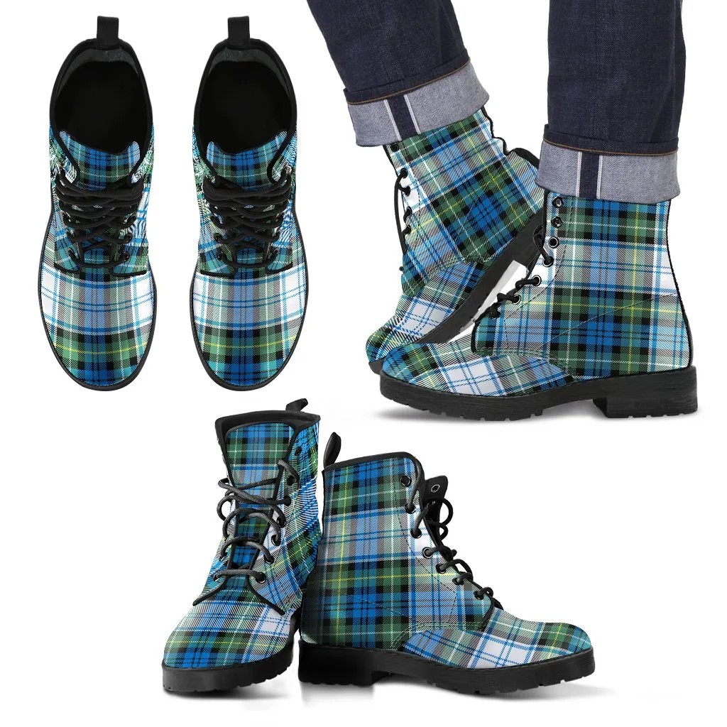Campbell Dress Ancient Tartan Leather Boots