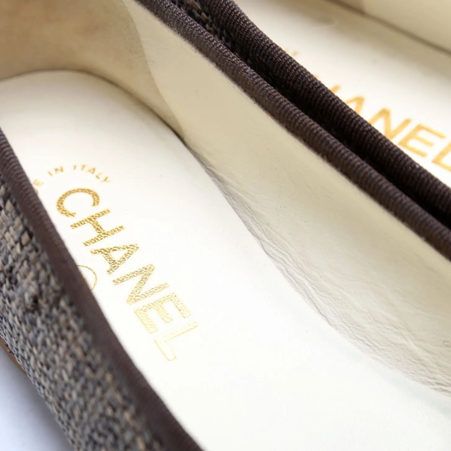 Cap Toe Ballet Flats Size 37