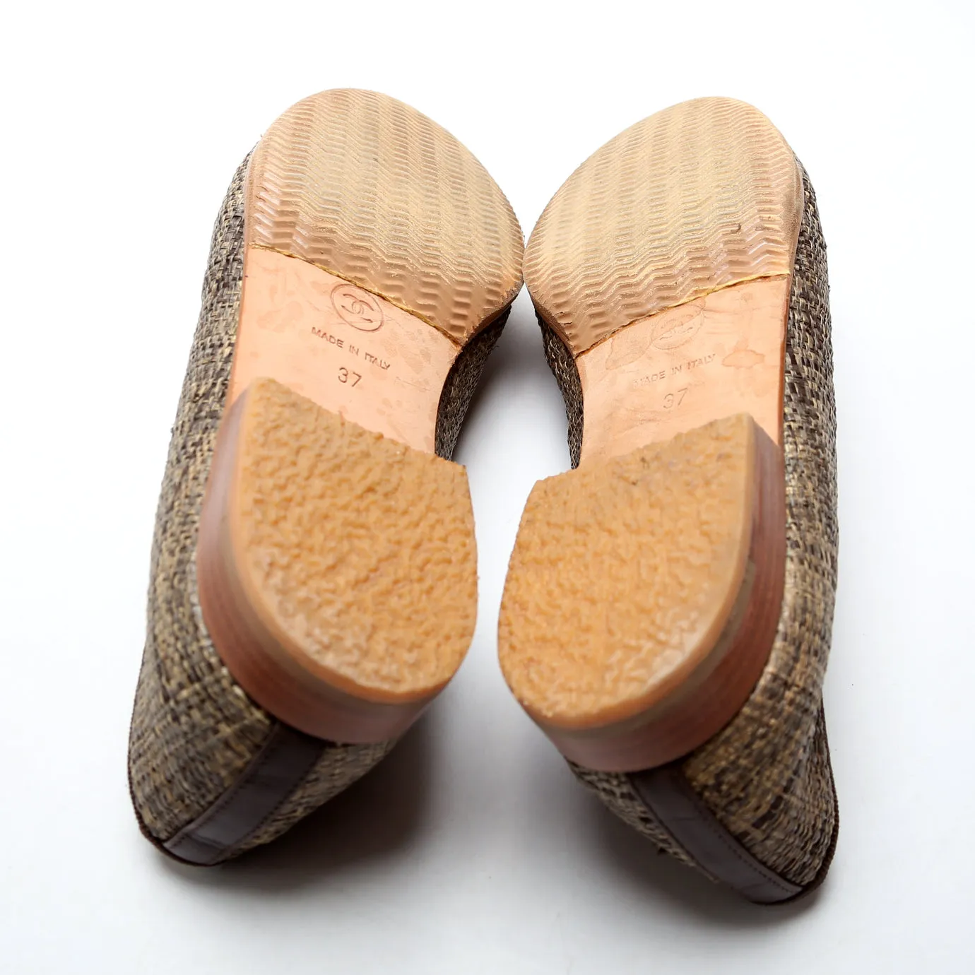 Cap Toe Ballet Flats Size 37