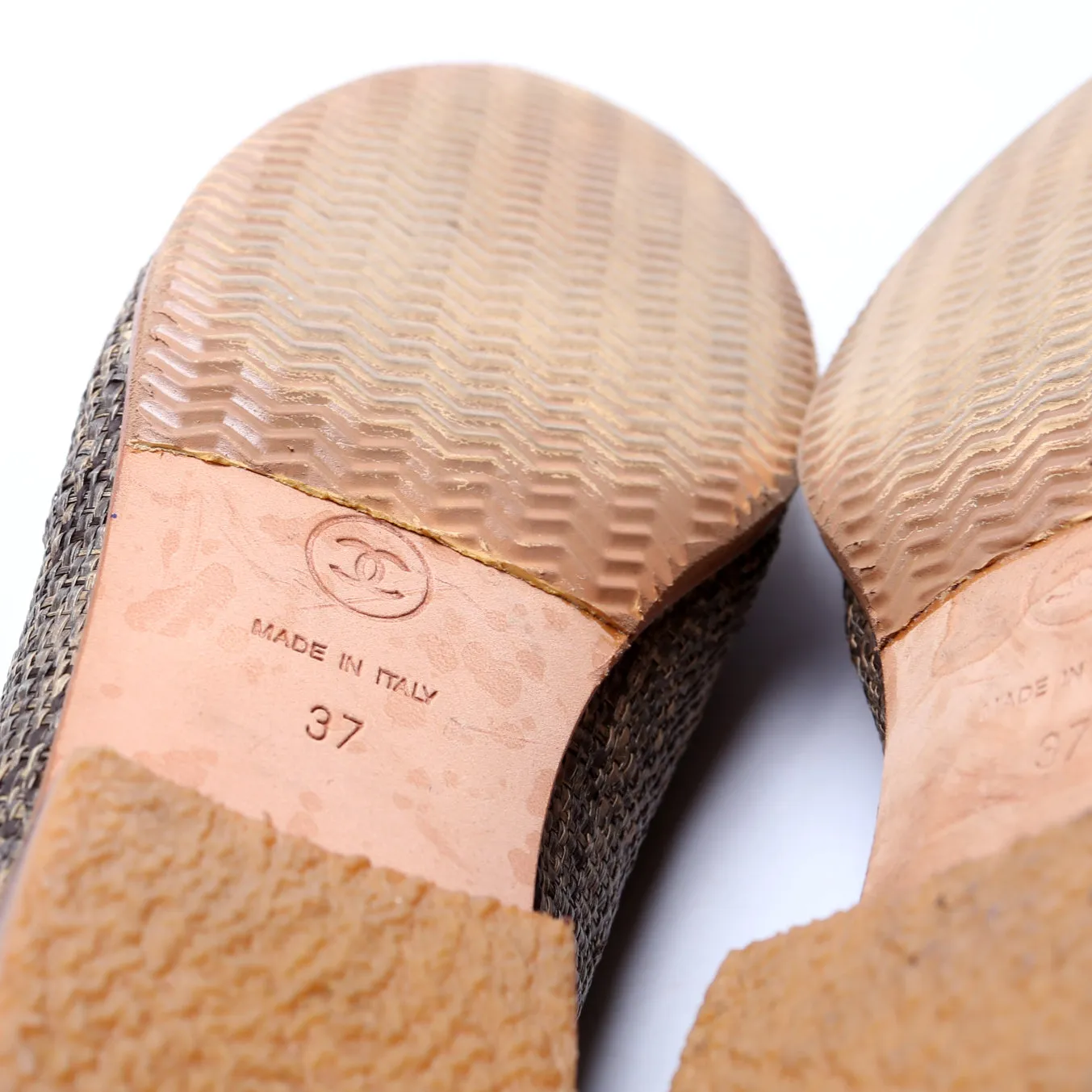 Cap Toe Ballet Flats Size 37