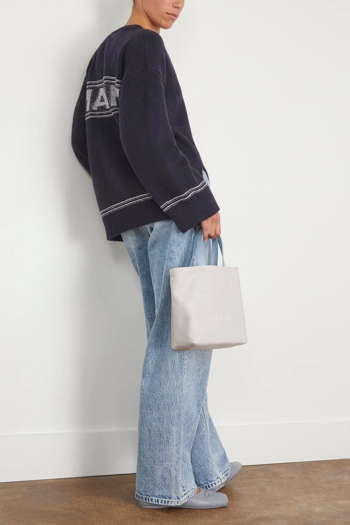 Cardigan in Light Navy