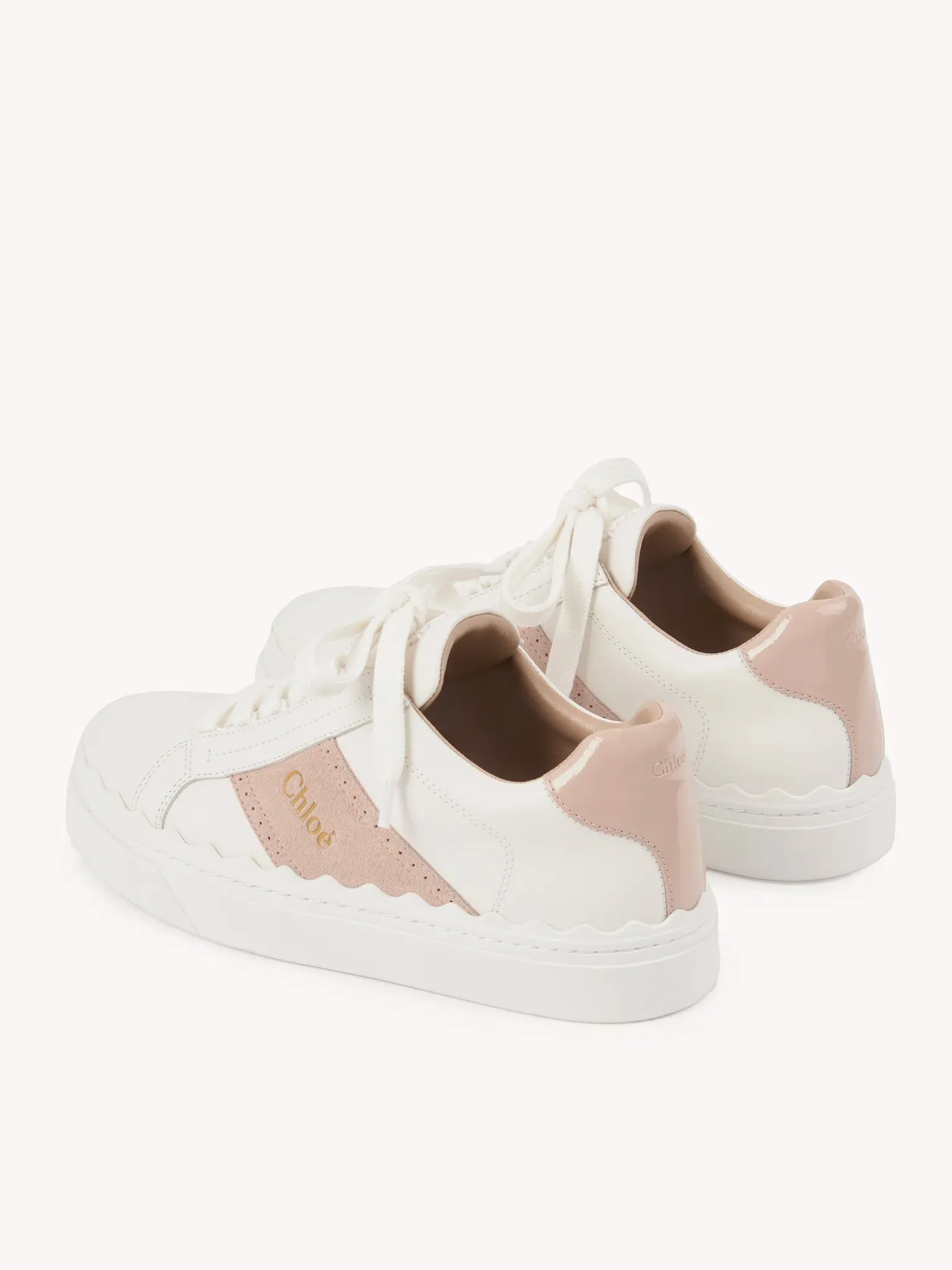 CHLOÉ LAUREN SNEAKER LIGHT NUDE