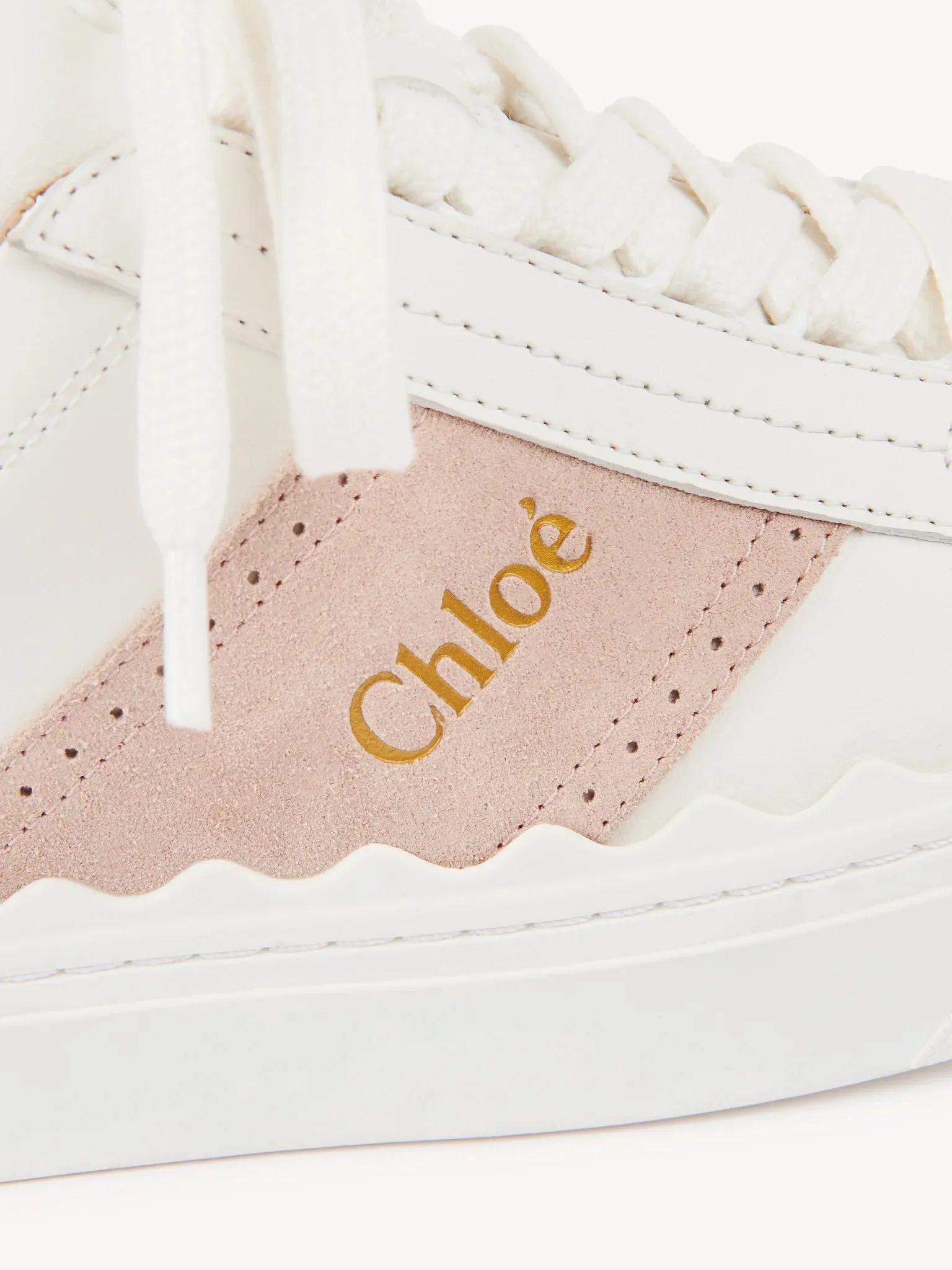 CHLOÉ LAUREN SNEAKER LIGHT NUDE