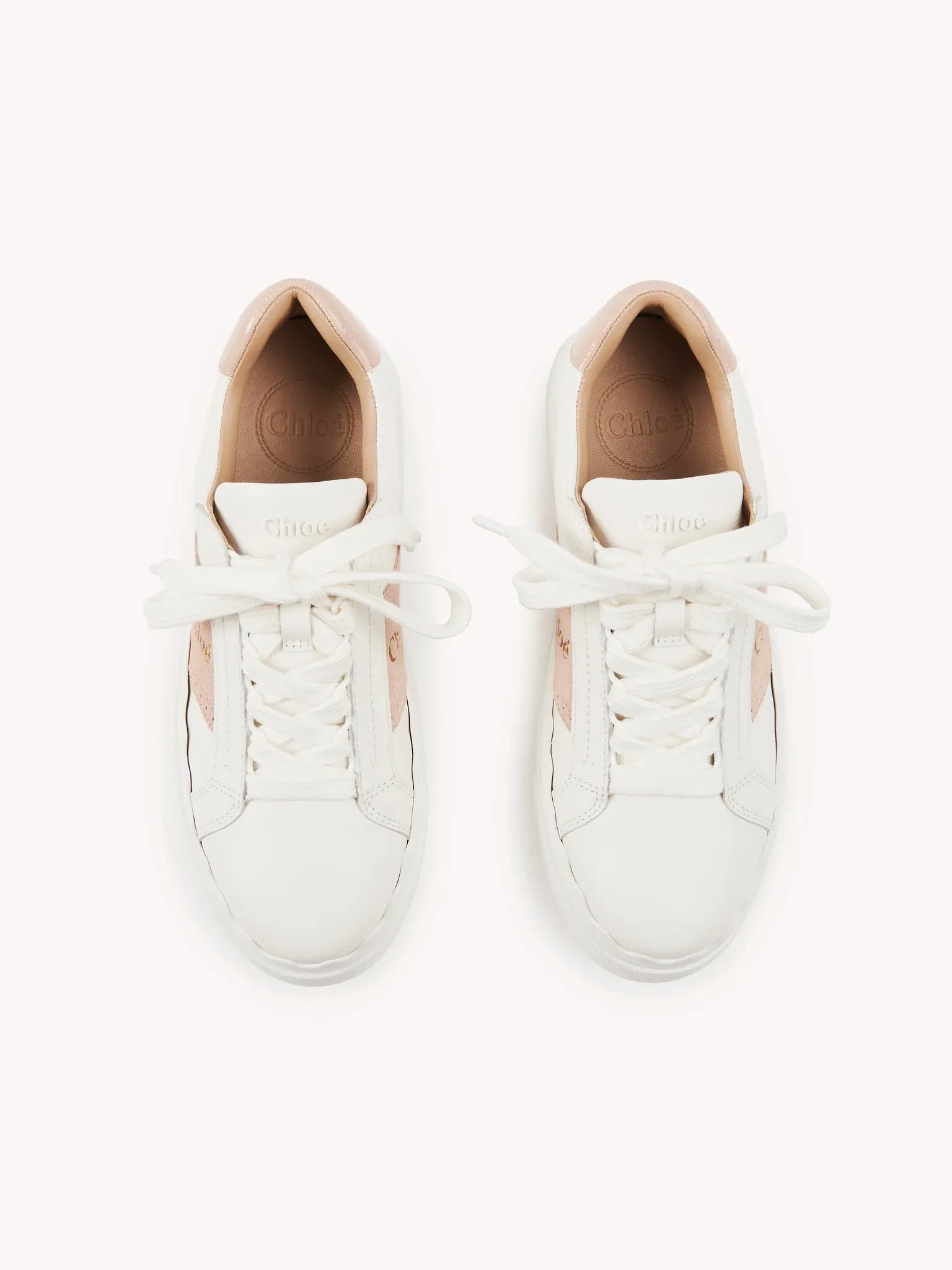 CHLOÉ LAUREN SNEAKER LIGHT NUDE
