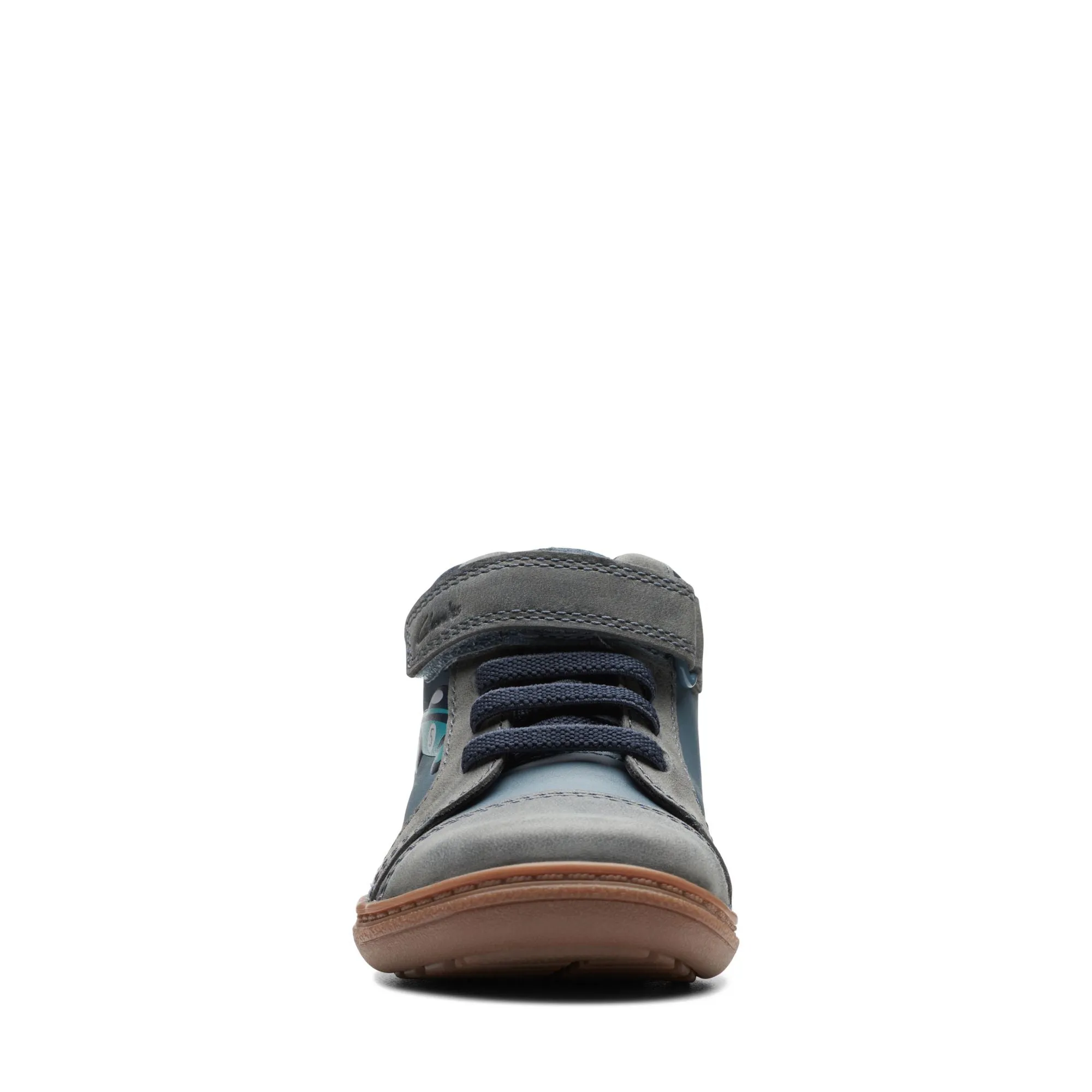 Clarks Boys Boot Flash Retro T Denim Blue