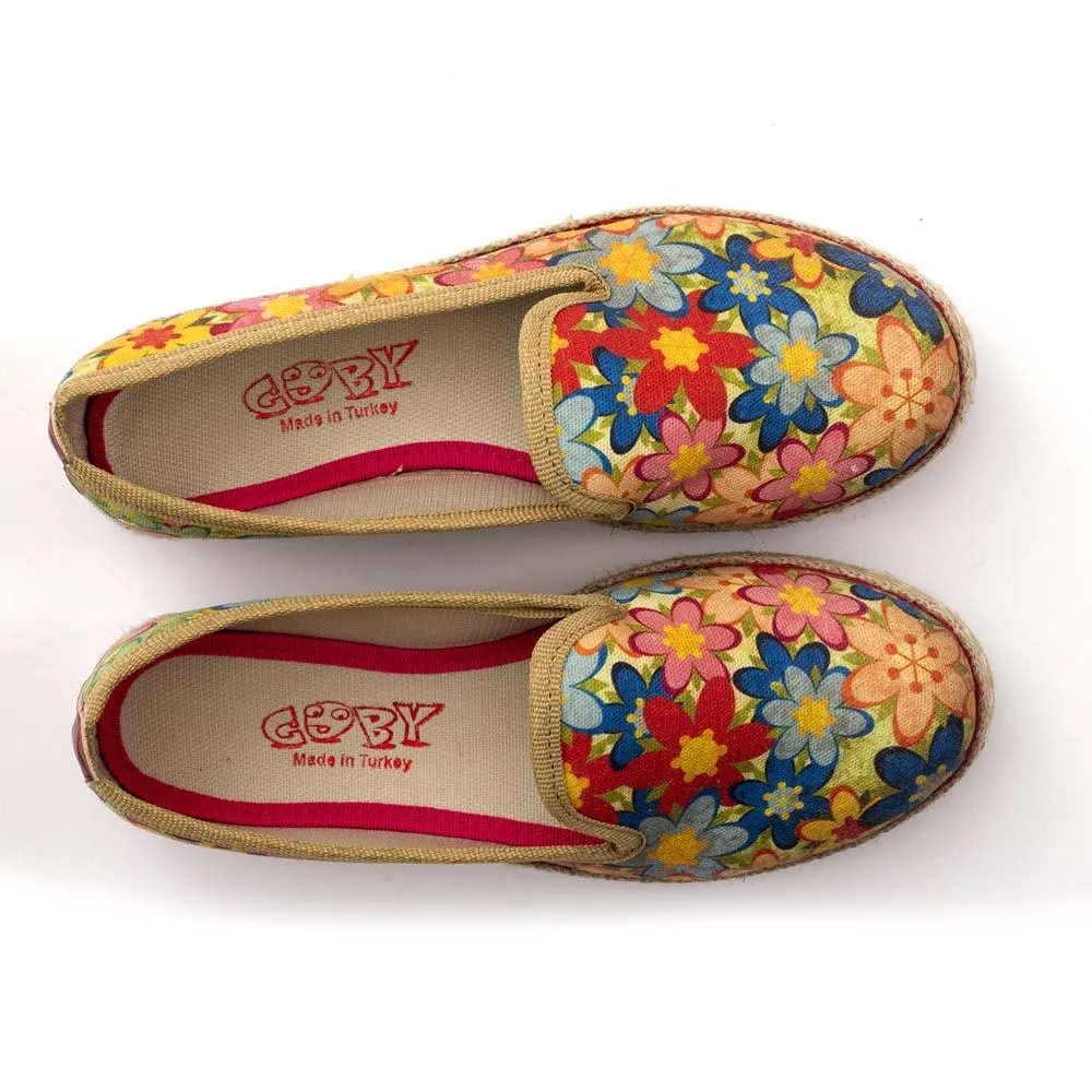 Flowers Sneakers Shoes HVD1455