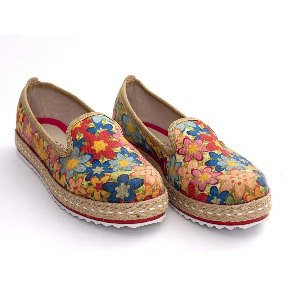 Flowers Sneakers Shoes HVD1455