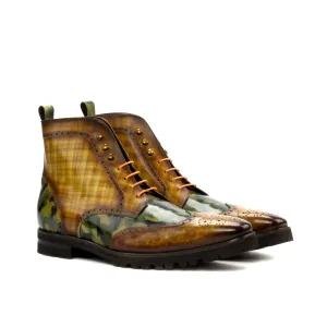 Goodlife Military Brogue Boots