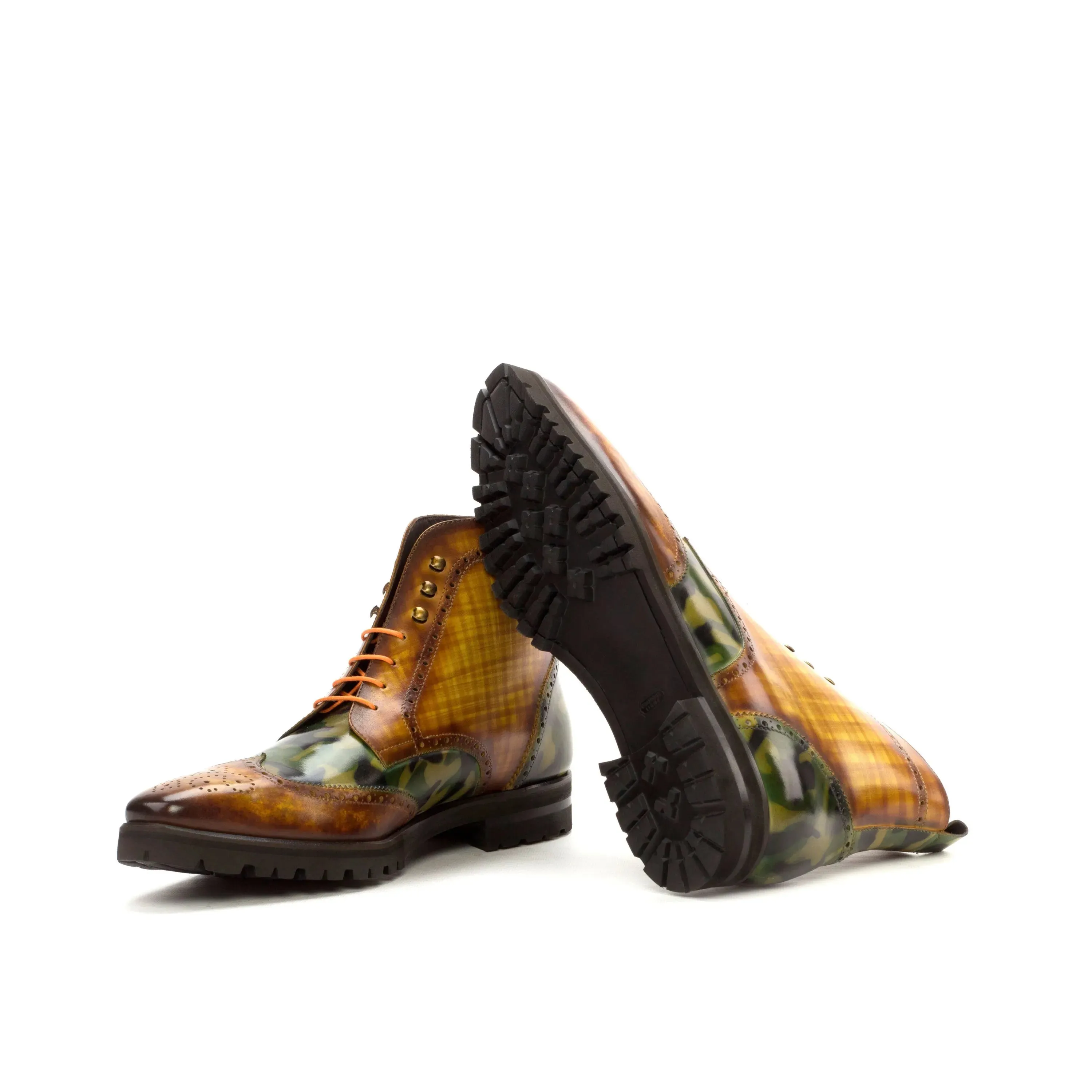 Goodlife Military Brogue Boots