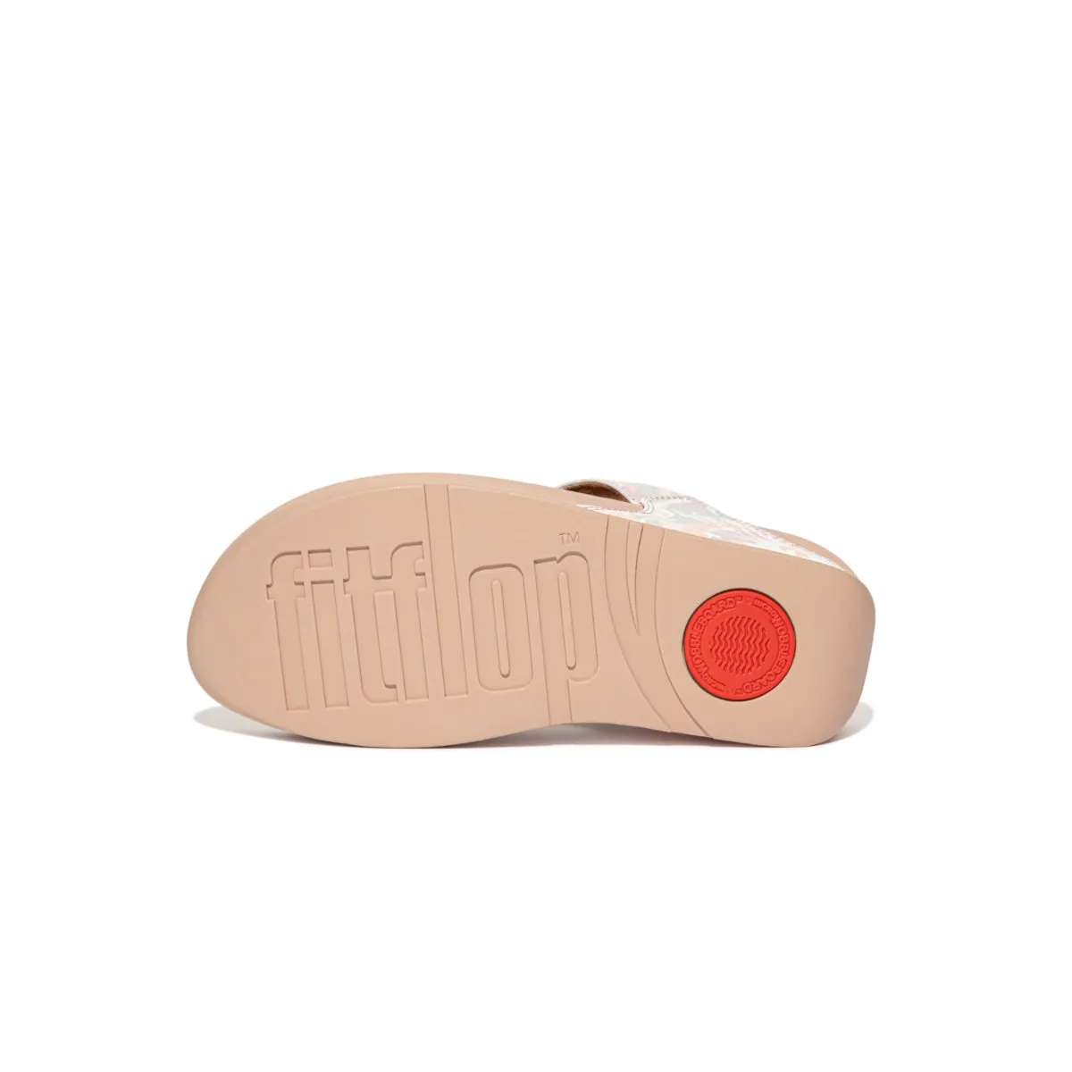 LULU Art-Dye Leather Toe-Post Sandals