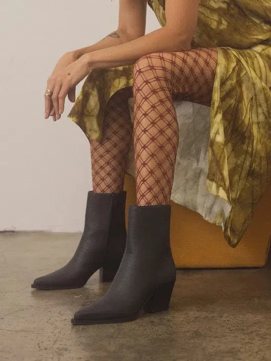 OASIS SOCIETY Any Occasion Miley Alligator Print Booties