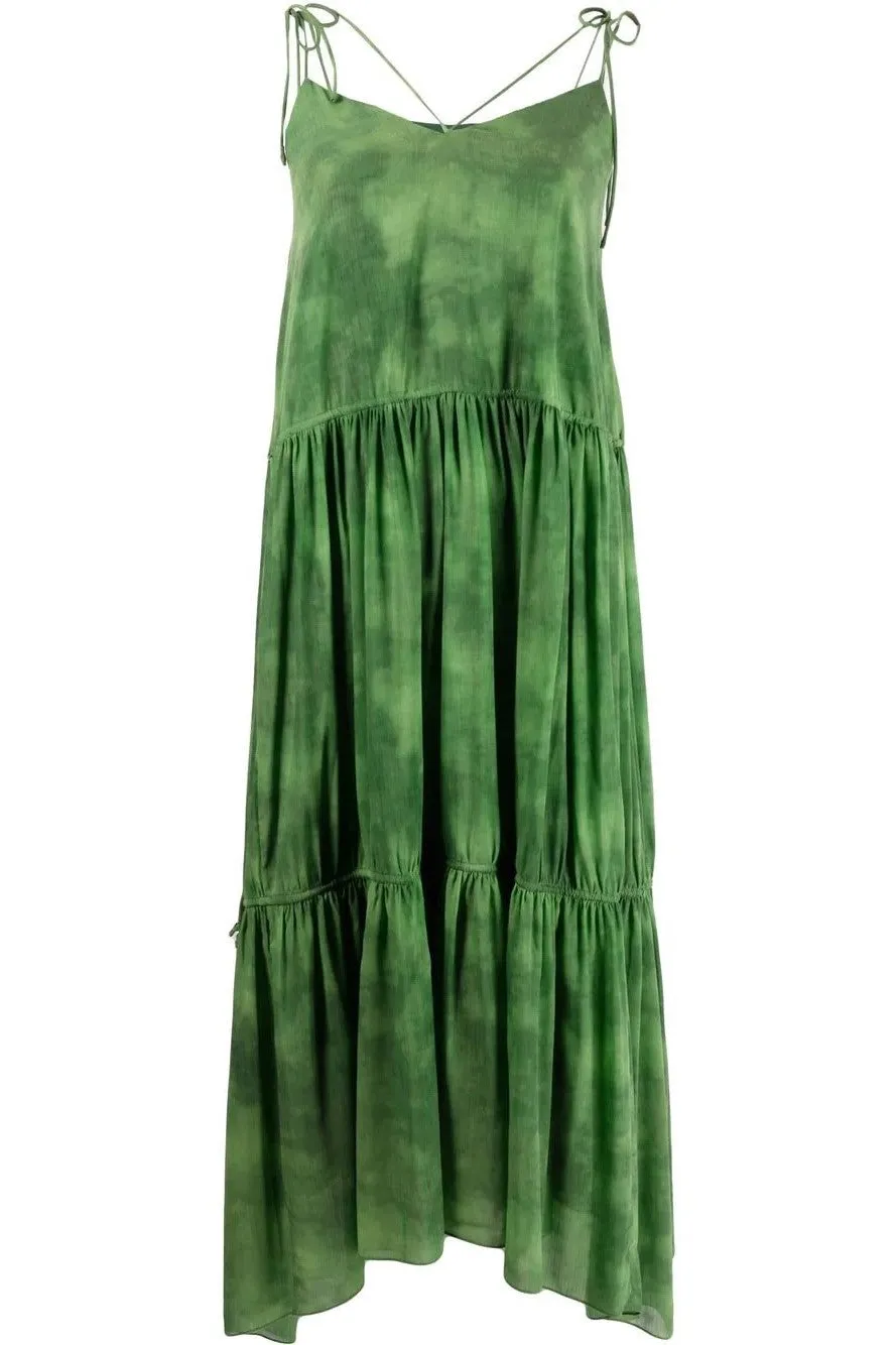 PATRIZIA PEPE GYPSY DRAWSTRING STRAP DRESS 2A2410A06/A0611