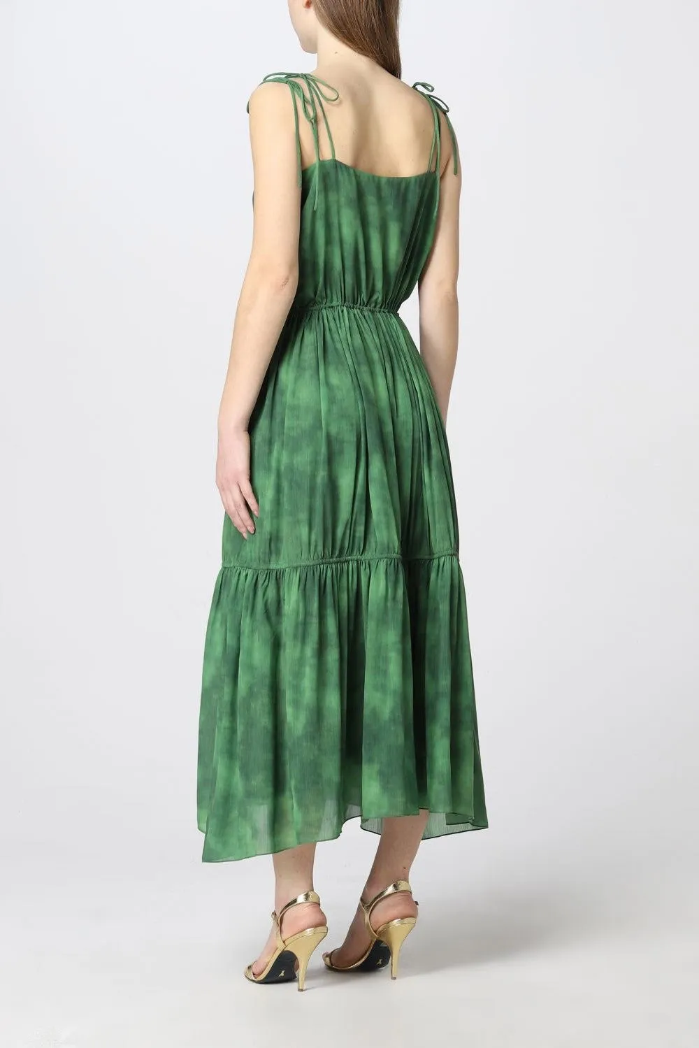 PATRIZIA PEPE GYPSY DRAWSTRING STRAP DRESS 2A2410A06/A0611