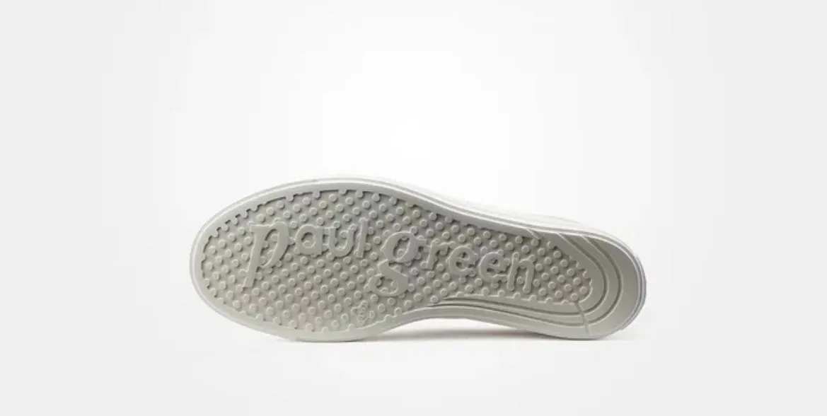 Paul Green silver platform sneaker