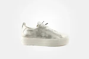 Paul Green silver platform sneaker