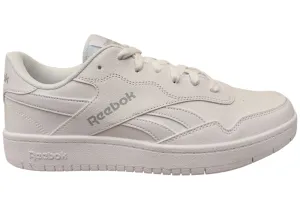 Reebok BB 1000 Womens Comfortable White Lace Up Sneakers