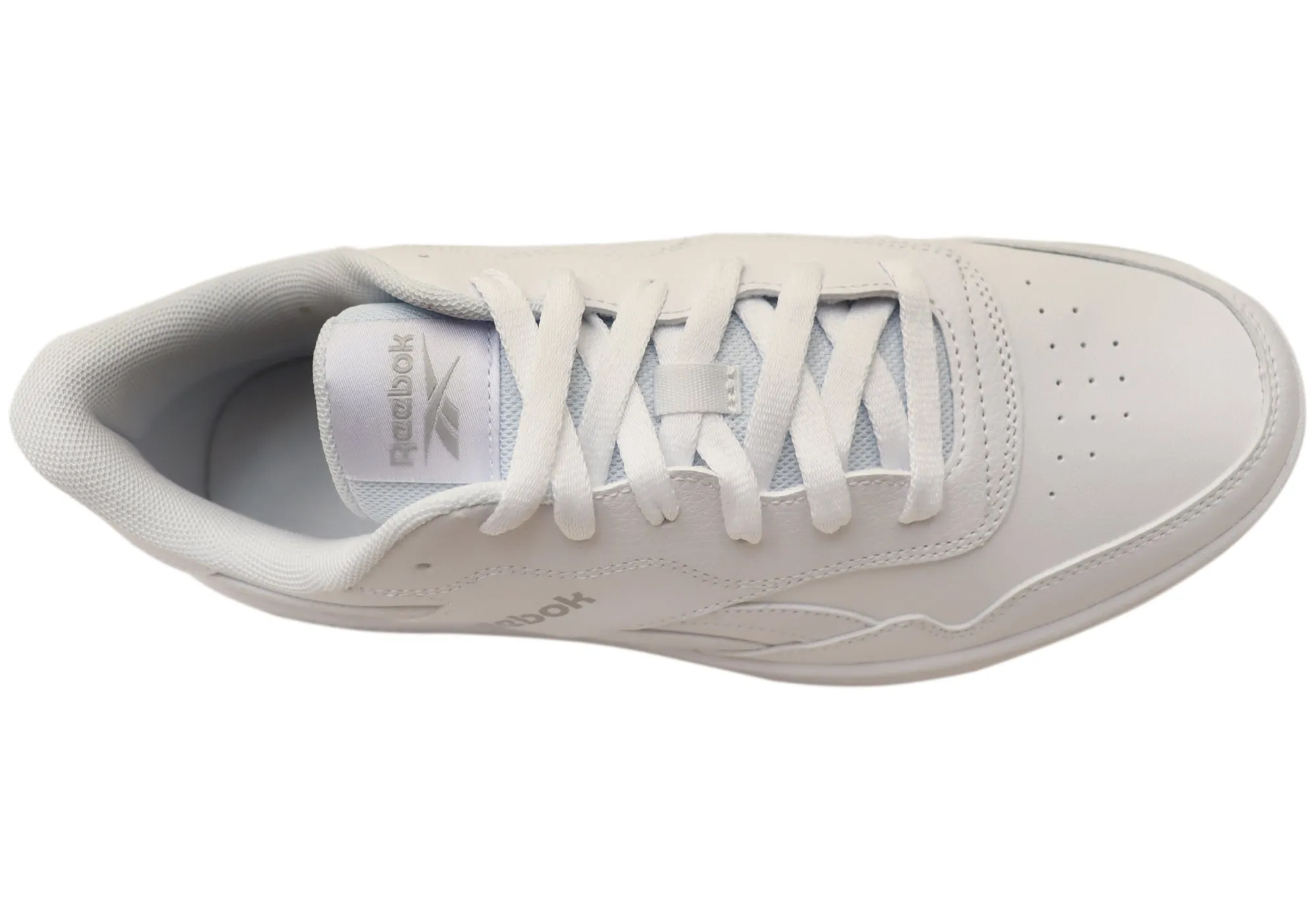 Reebok BB 1000 Womens Comfortable White Lace Up Sneakers