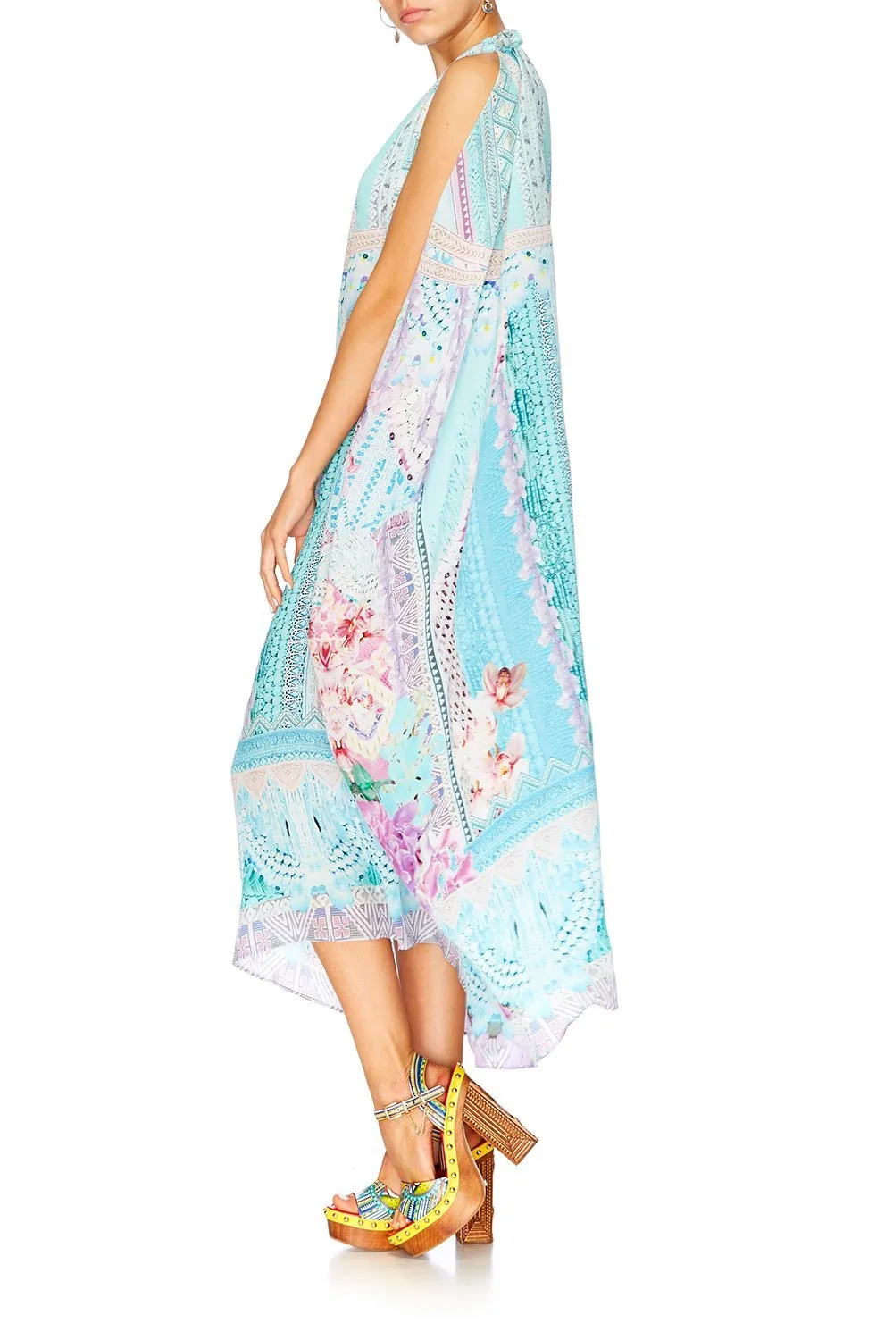 ROUND NECK KAFTAN GARDEN STATE