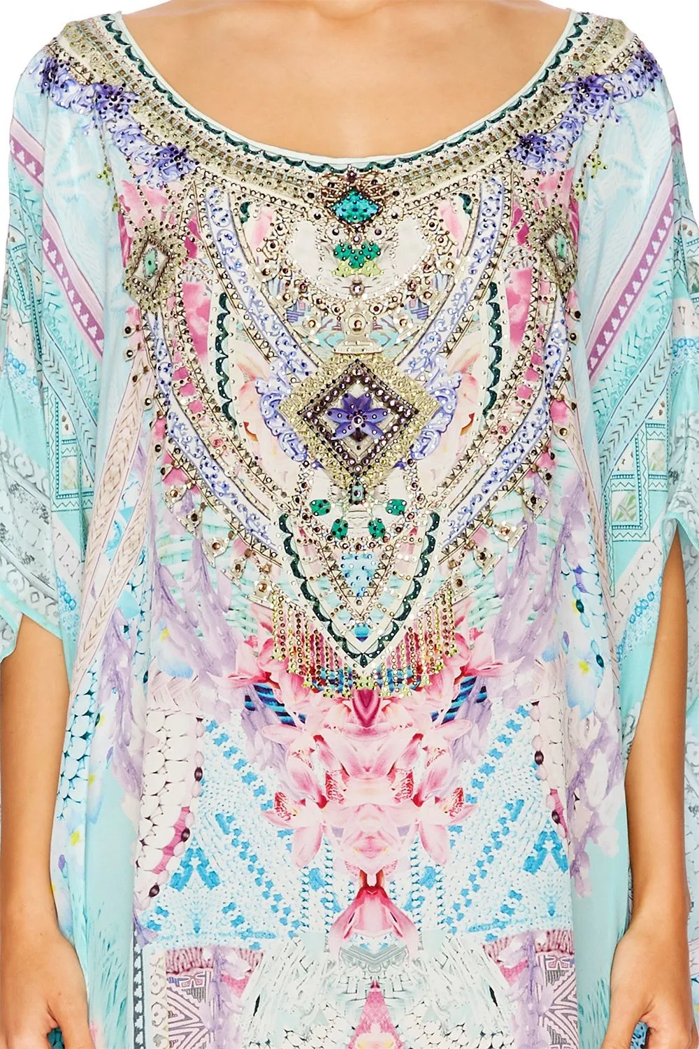 ROUND NECK KAFTAN GARDEN STATE