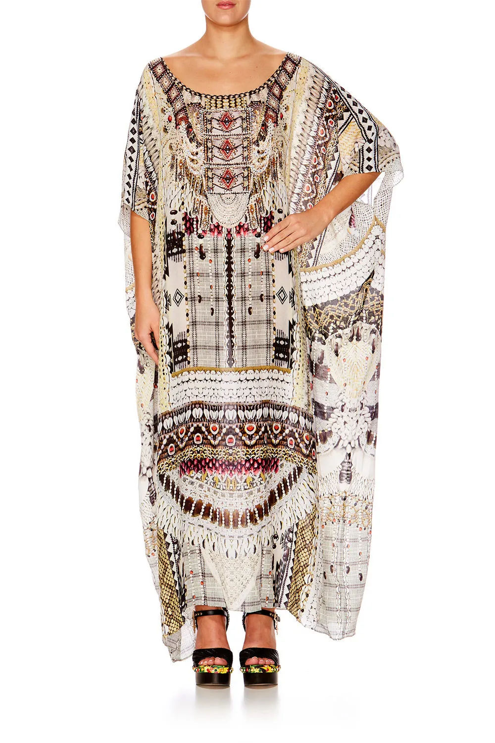 ROUND NECK KAFTAN SPELL BOUND