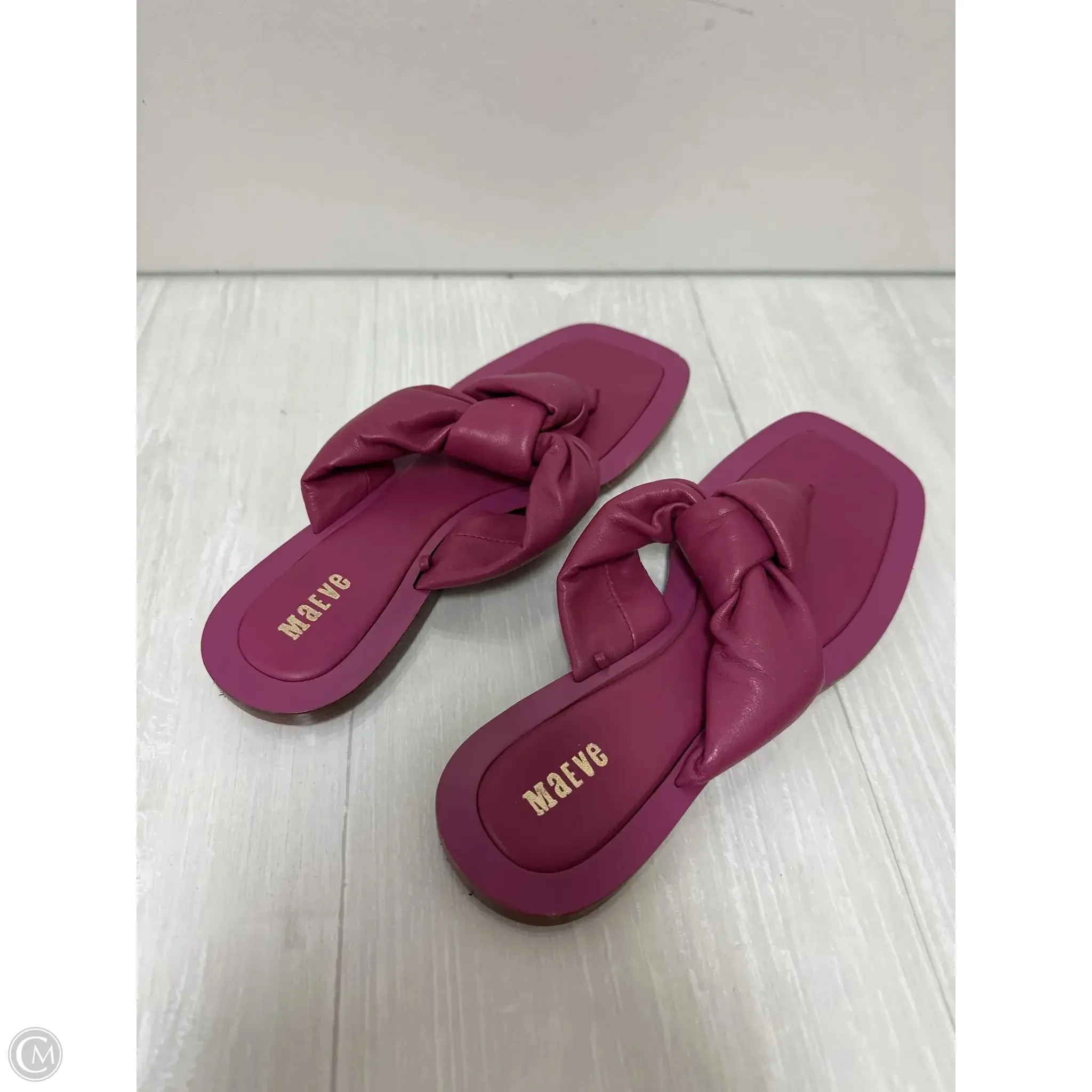 Sandals Flats By Maeve In Purple, Size: 6