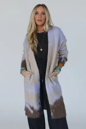 Sierra Trails Cardigan - Lavender