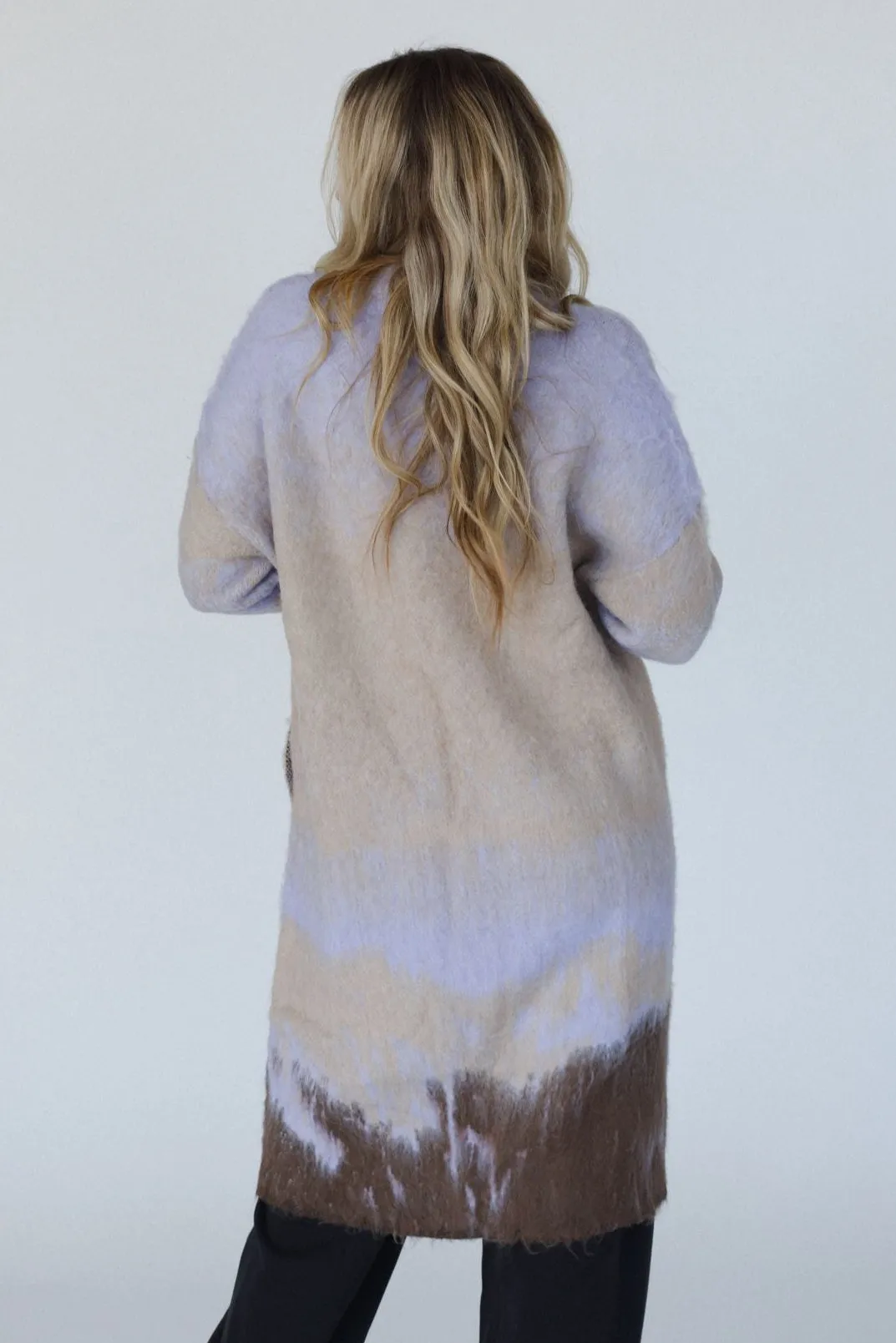 Sierra Trails Cardigan - Lavender