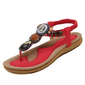 Simple Bohemia Herringbone Sandals