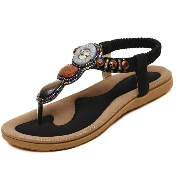 Simple Bohemia Herringbone Sandals