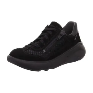 Superfit Melody Black Goretex Waterproof Girls Lace Zip School Trainers