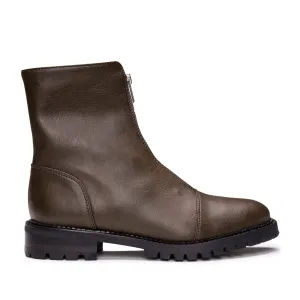 Tecla Micro Vegan Zip-Up Bootie