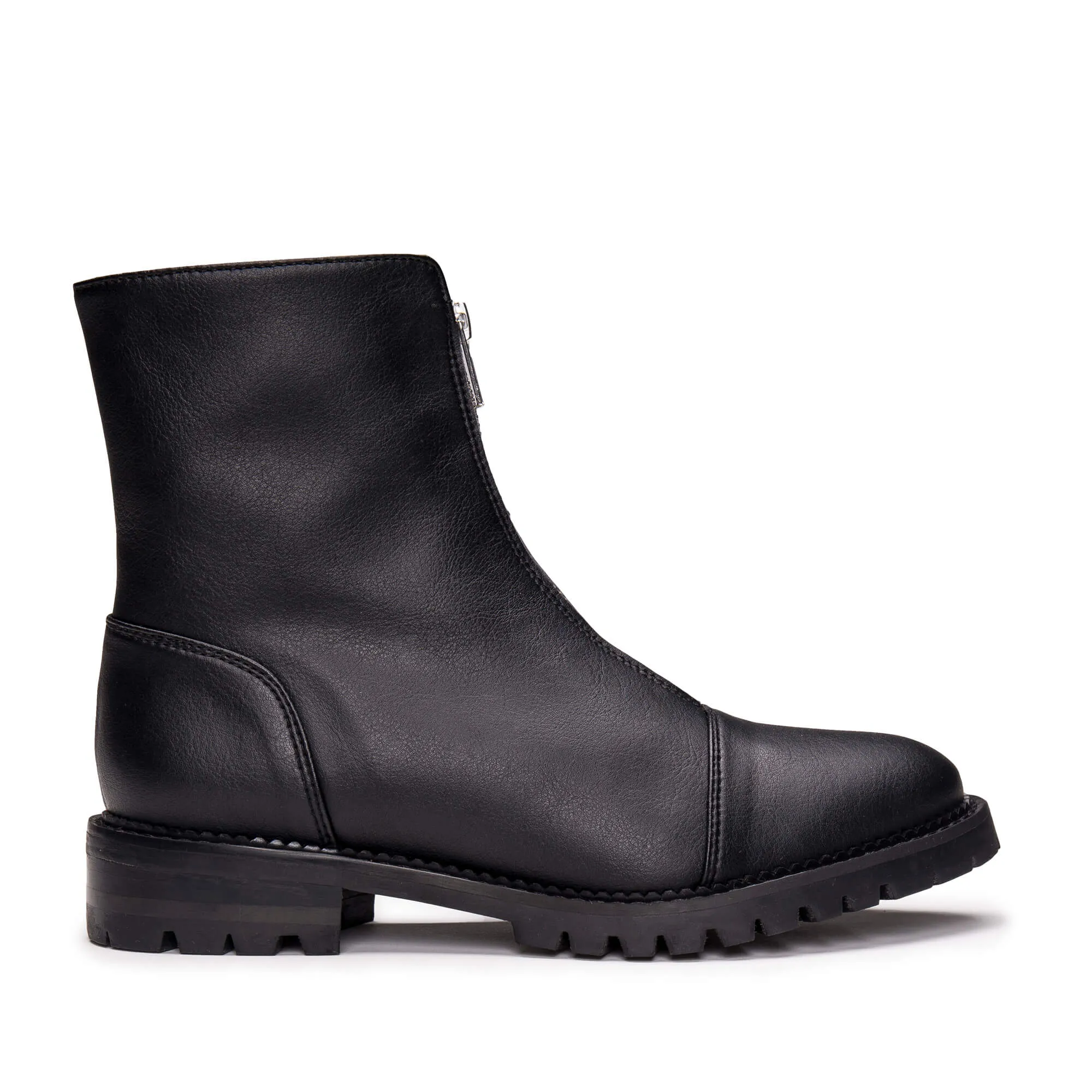 Tecla Micro Vegan Zip-Up Bootie