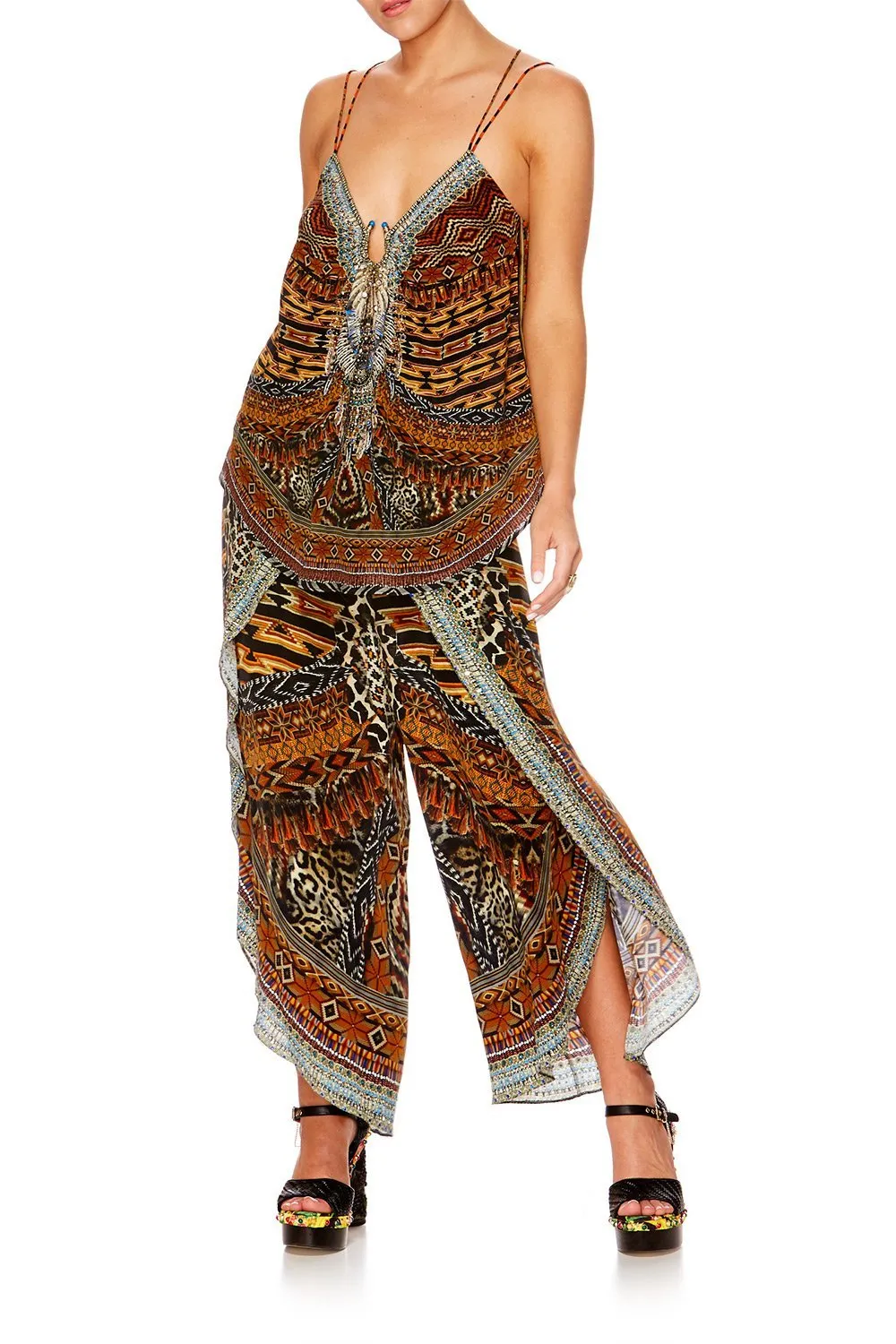 TIE DETAIL WRAP OVER HAREM DAWN OF TIME