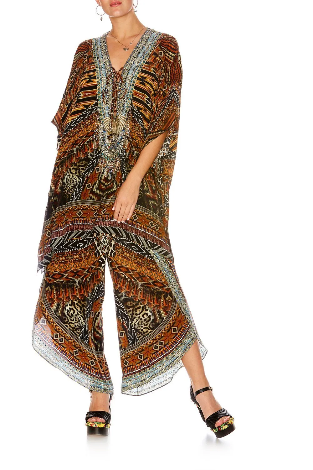 TIE DETAIL WRAP OVER HAREM DAWN OF TIME