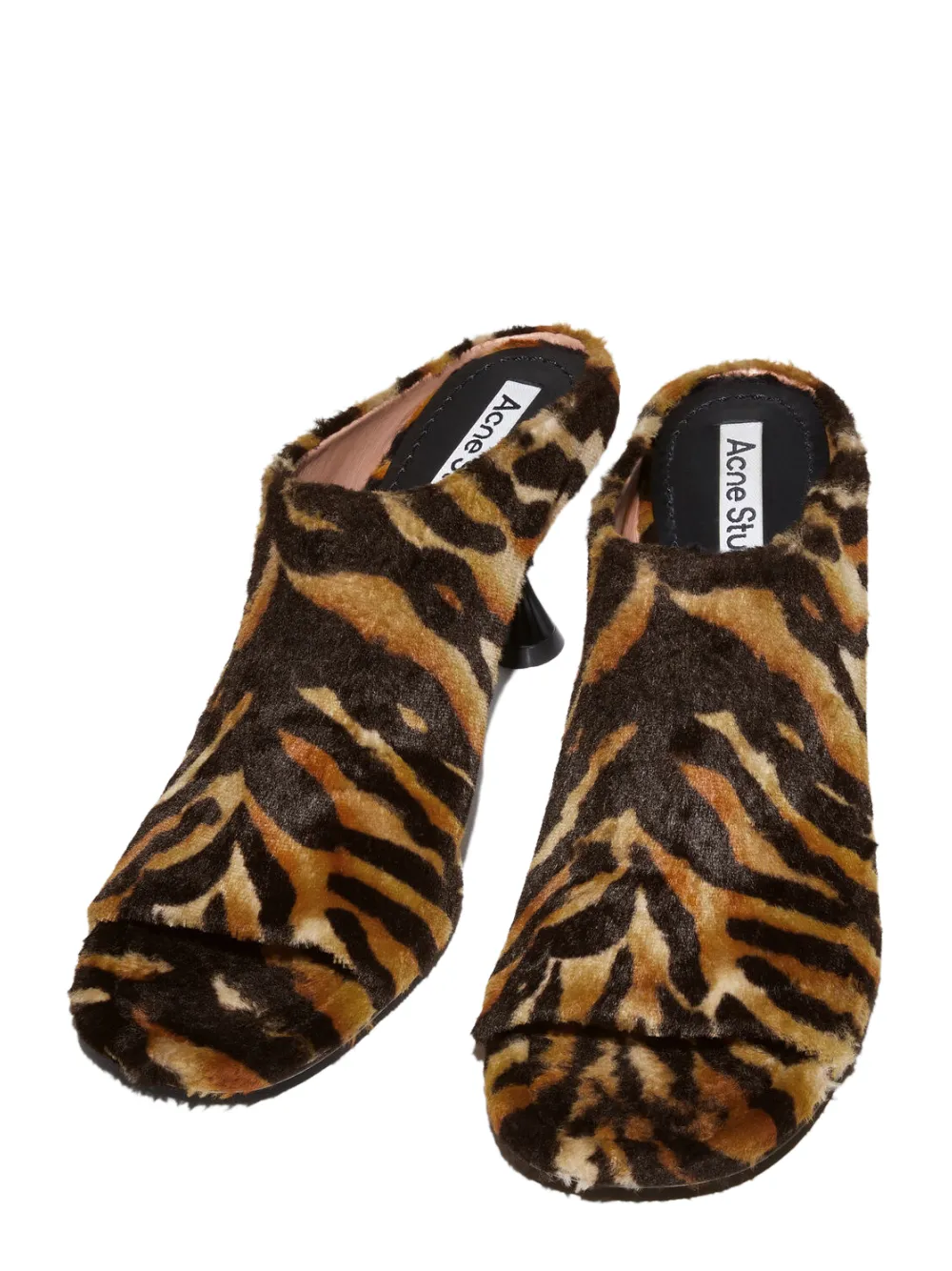 Tiger Print Mules Multi
