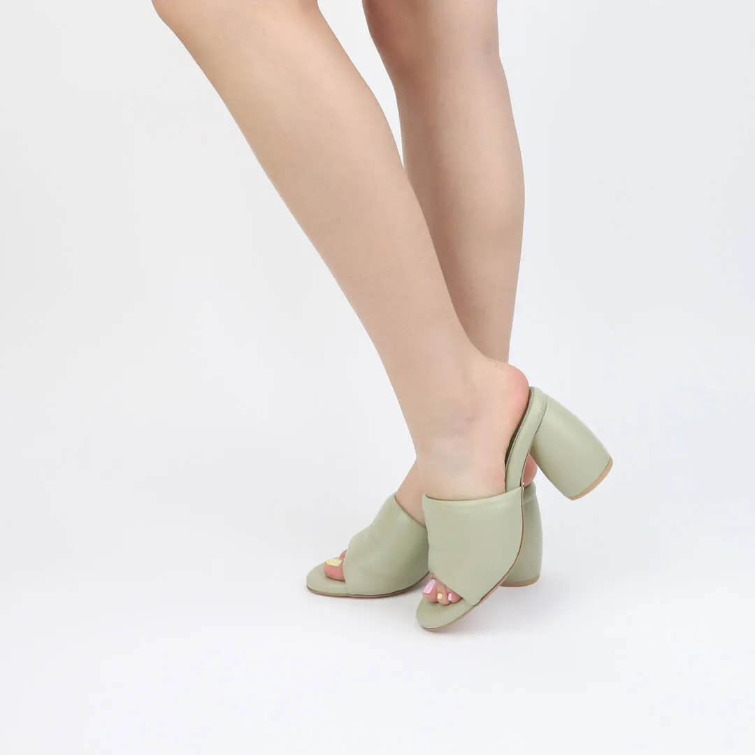 *UK size 1 - POCCIN - CUSTOM RED, 8cm heels