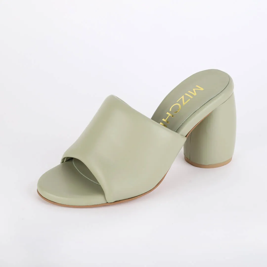 *UK size 1 - POCCIN - CUSTOM RED, 8cm heels