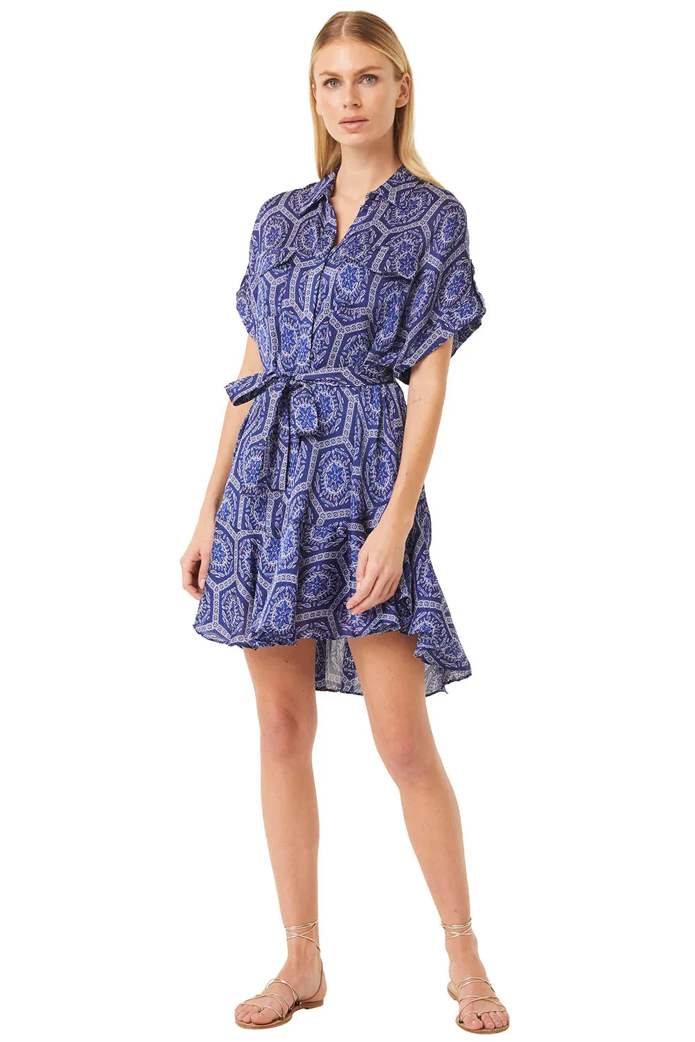 Vienna Dress Lapis Tile - Misa