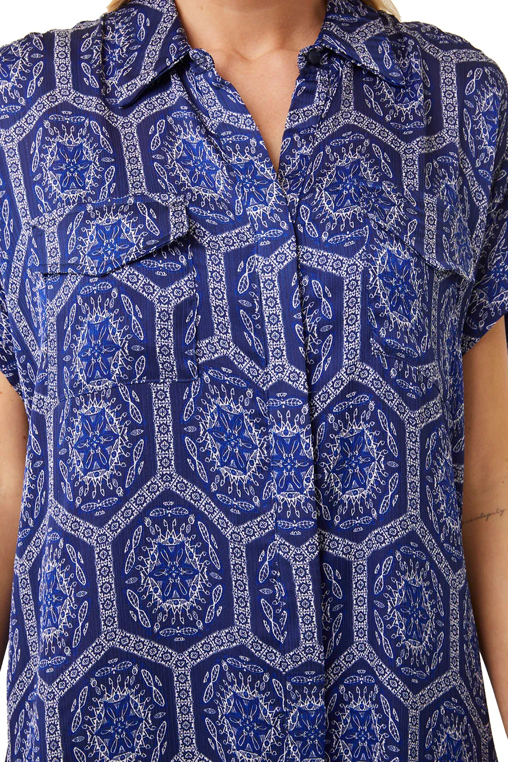 Vienna Dress Lapis Tile - Misa