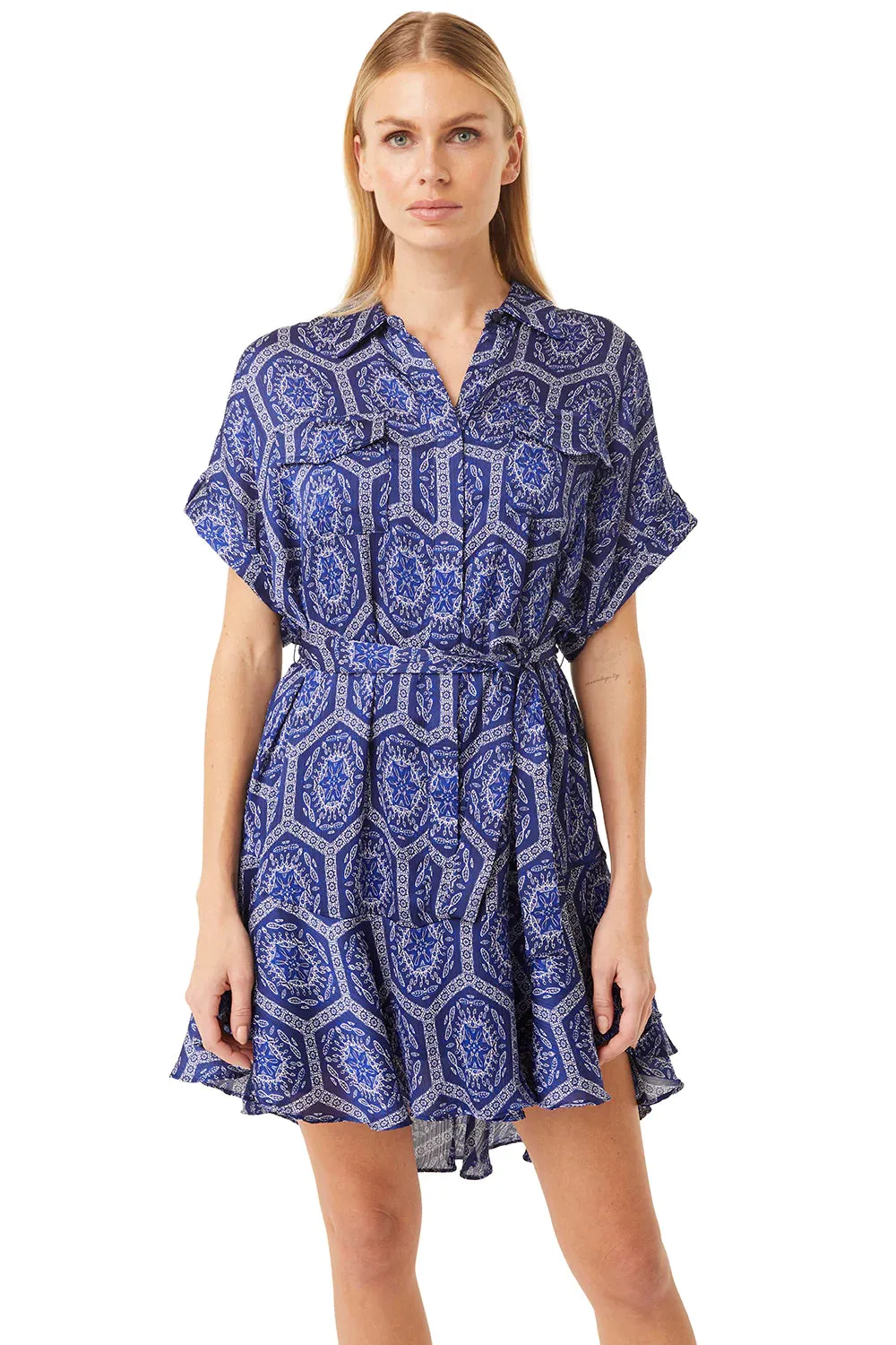 Vienna Dress Lapis Tile - Misa