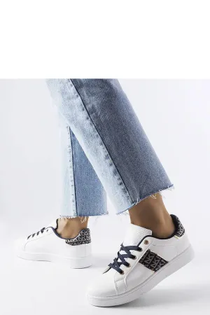 White low upper sneakers
