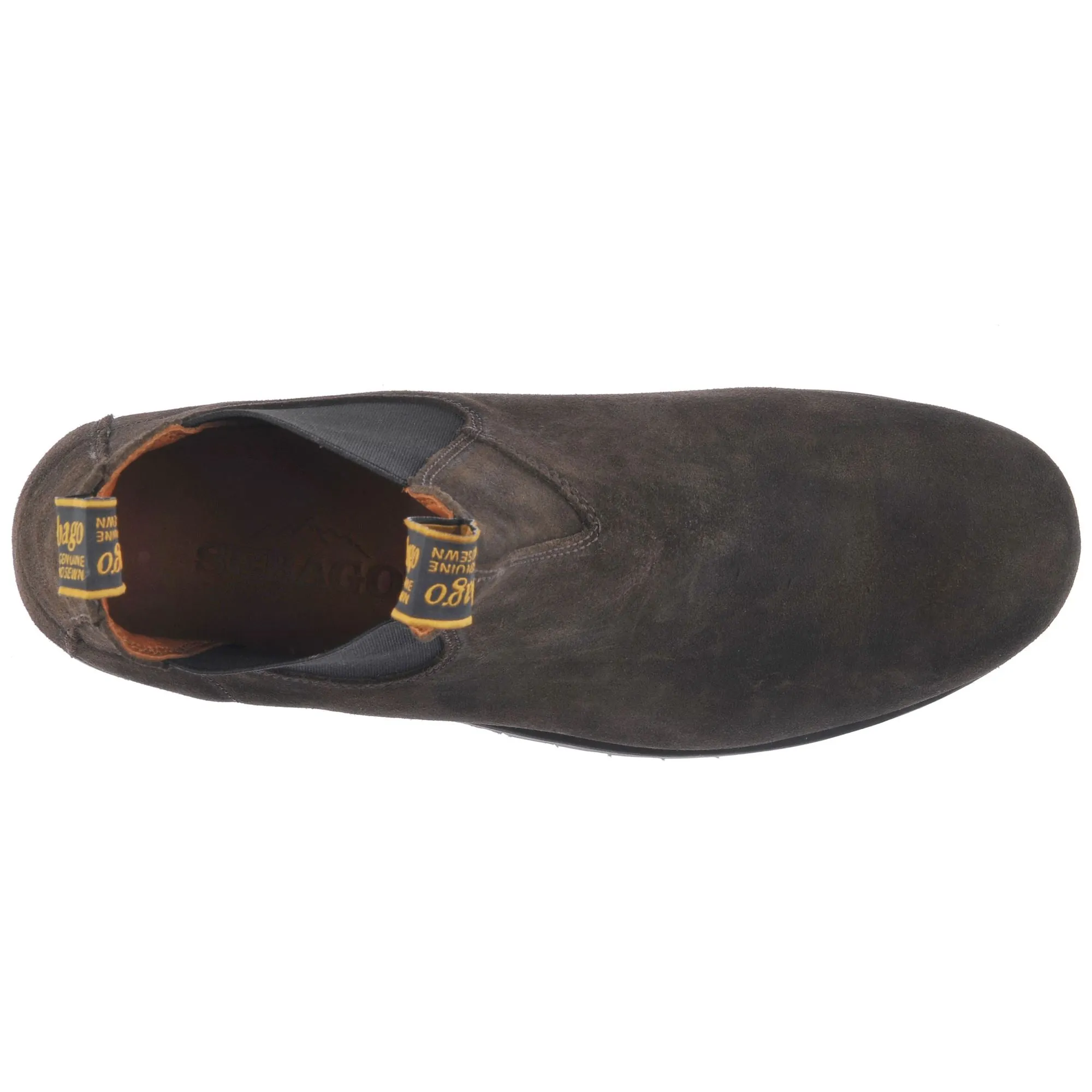 YANSA SUEDE - Ankle Boots - Mid Cut - Man - DK BROWN
