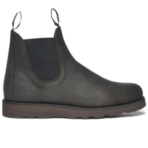 YANSA SUEDE - Ankle Boots - Mid Cut - Man - DK BROWN